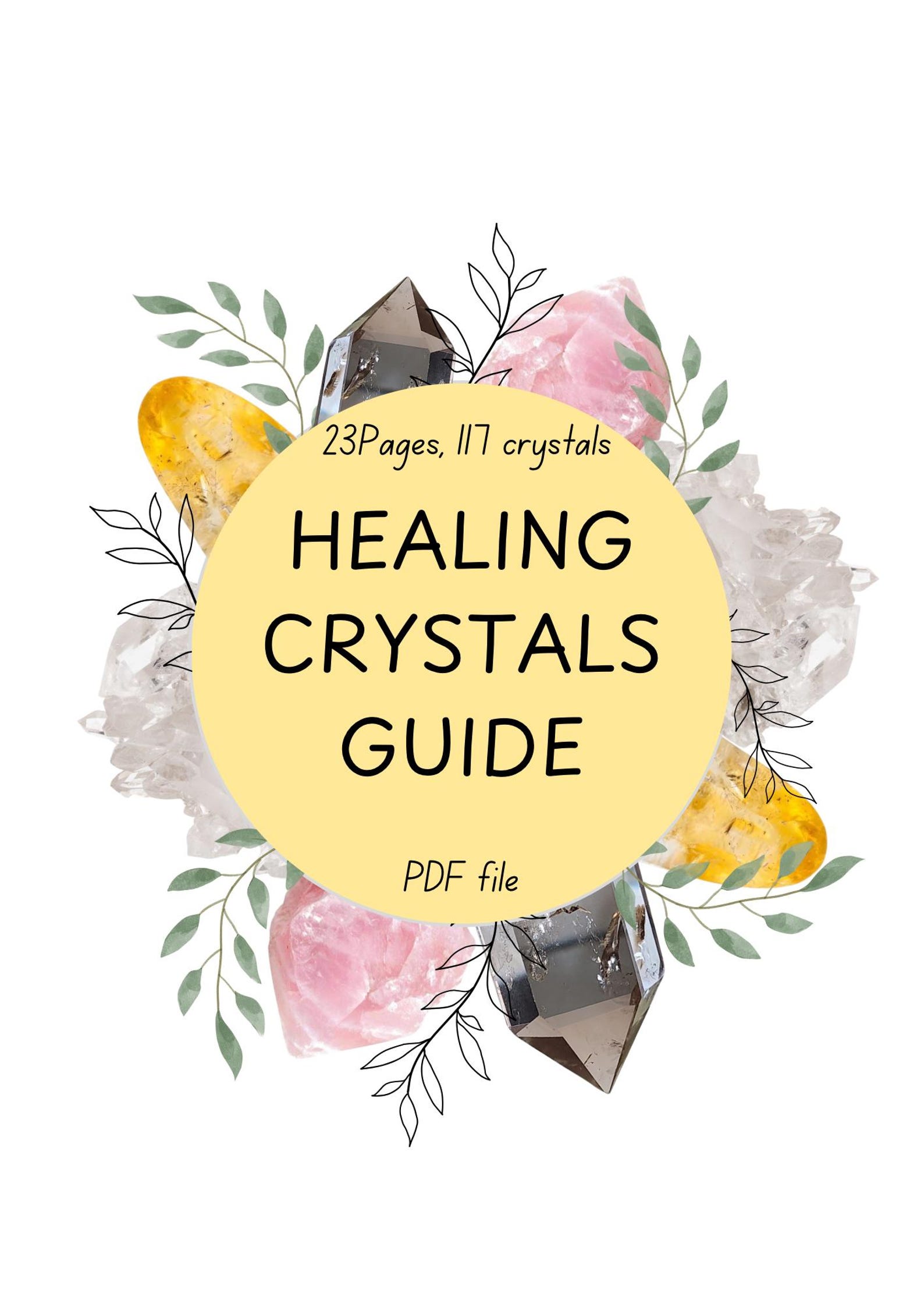 Healing Crystals Guide - Etsy