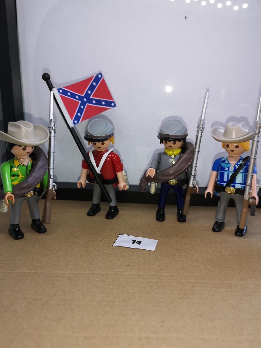 PLAYMOBIL CUSTOM WW2 SOLDAT DE L'ARMÉE AMÉRICAINE PARACHUTISTES SECONDE