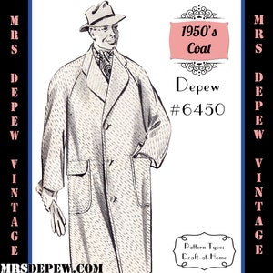 Mens raglan sleeve overcoat top