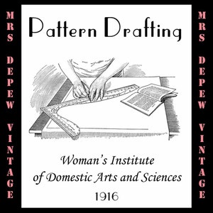 女性協会による縫製パターン製図 1916 縫製パターンの製図方法電子書籍 - 即時ダウンロード