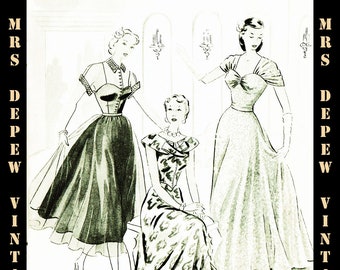 Haslam Dresscutting Book Autumn & Winter No. 28 1951 Vintage Sewing Pattern E-book with 39 Pattern Draftings