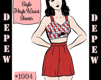 1950s Shorts Pattern Etsy 1950s Shorts Pattern Etsy
