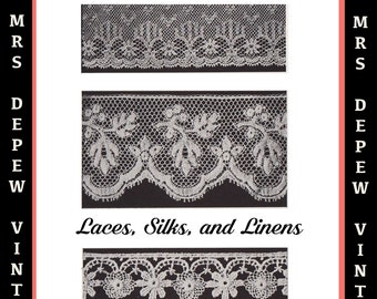 Laces, Silks, and Linens Original Vintage Woman's Institute Sewing Book 1920s