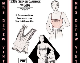 Vintage Sewing Pattern Template & Scale Rulers 1940s French Bra Any Bust  Size PLUS Size Included 352 INSTANT DOWNLOAD 