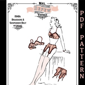 Corset Pattern Edith an 8 Panel Gusseted Demi-bust Corset Pattern