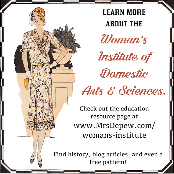 1930s Vintage Fashion Service Magazine February, 1931 Fashion