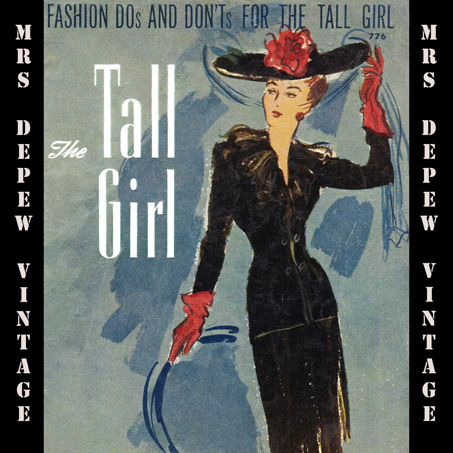 Vintage 1940s Fashion Dos and Don'ts for the Tall Girl Fashion