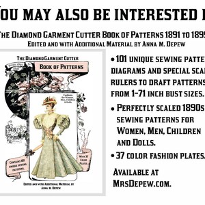 1913 Vintage Sewing Pattern 1910s Ladies Bust Supporter Brassiere Multisize Depew #2039 Paper Version image 5