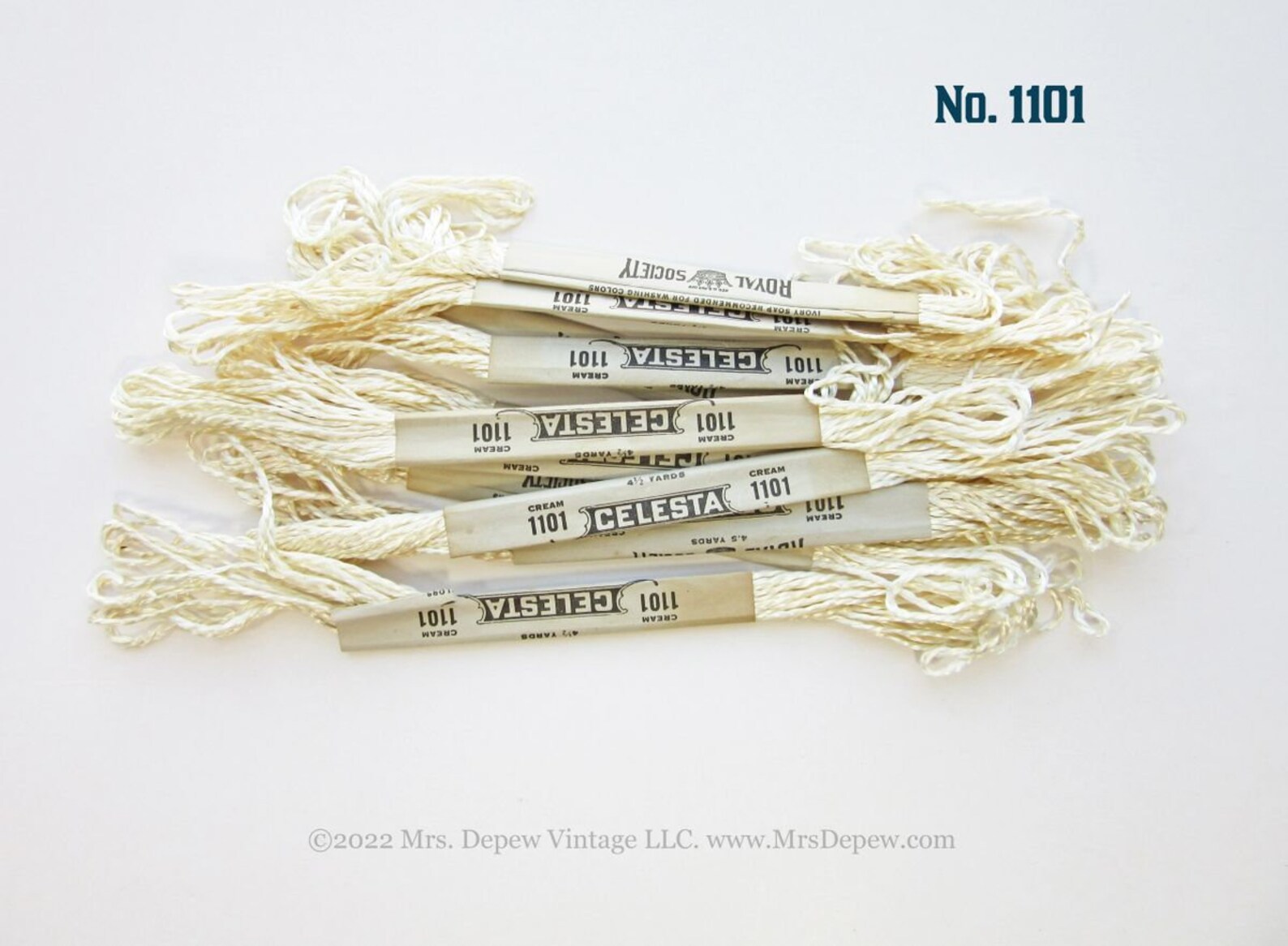 Rare New Old Stock Antique Royal Society Embroidery Floss Etsy