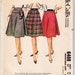 1950's Vintage Sewing Pattern Ladies' A-line Skirts McCall's 6408 28" Waist- Free Pattern Grading E-book Included