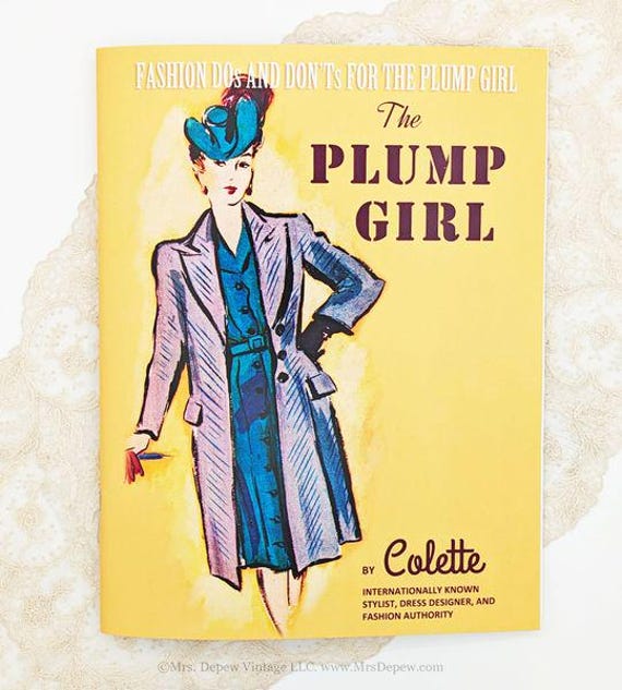 Vintage 1940s Fashion Dos and Don'ts for the Plump Girl Fashion