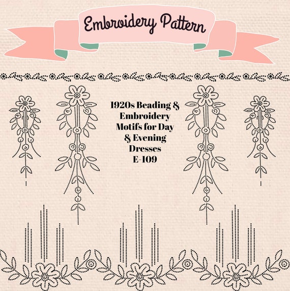 1920s embroidery patterns
