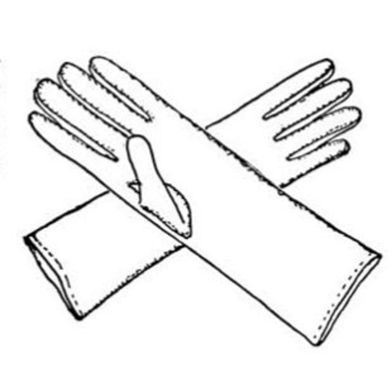 Vintage Sewing Pattern 1940's Ladies Gloves Long or Short Multi Size PDF Printable Depew 1016 INSTANT DOWNLOAD image 2