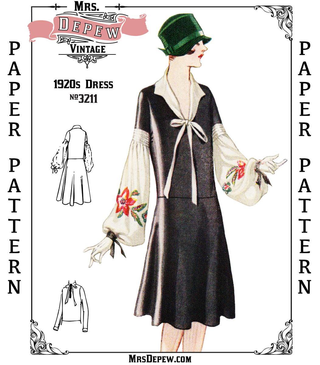1920s Evening Gown Pattern
