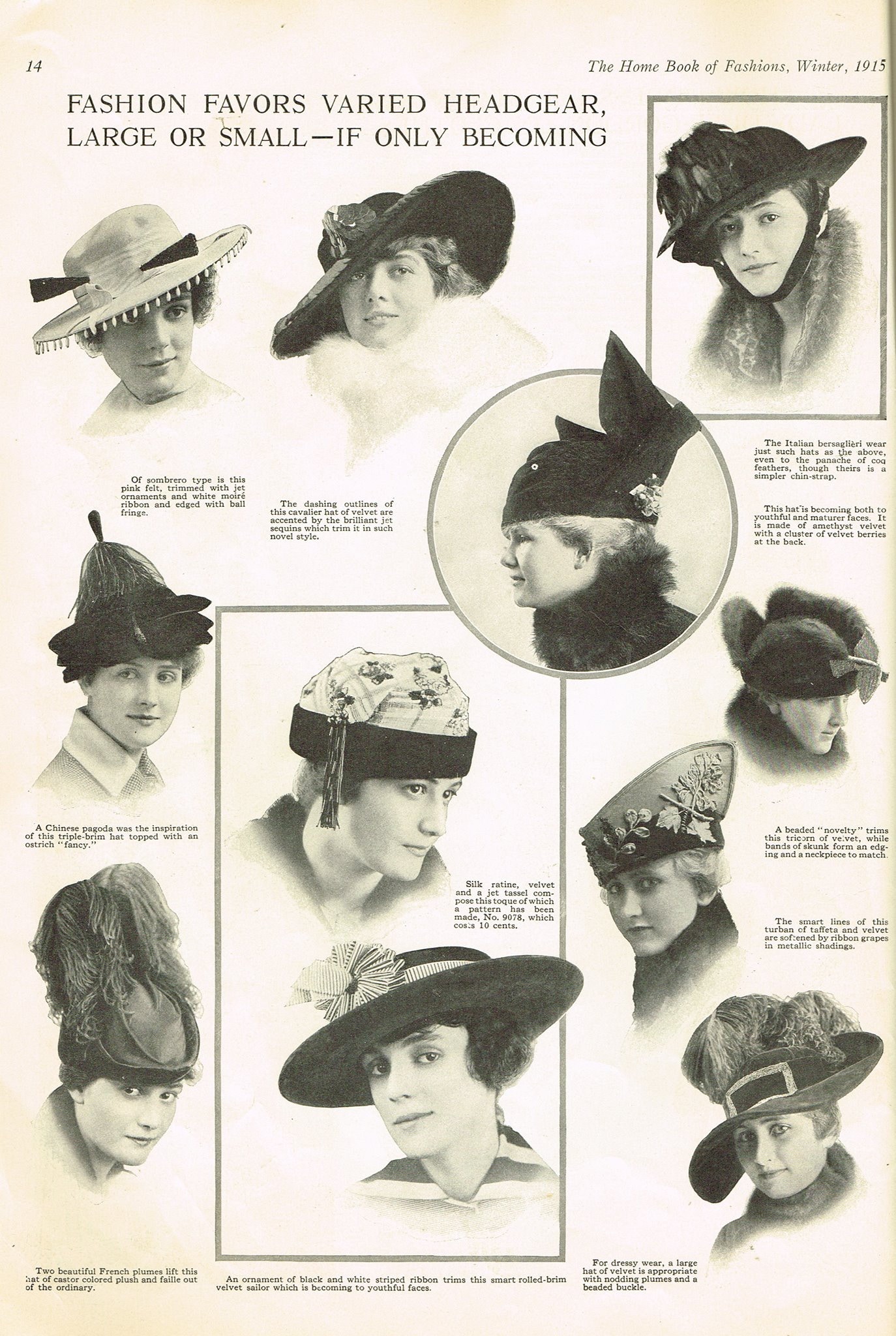 Vintage Sewing Pattern 1910s Ladies Sailor Hat Auto Bonnet | Etsy