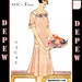 MultiSize Vintage Sewing Pattern Reproduction Ladies' 1920s Short Sleeve Dress #3046 -INSTANT DOWNLOAD
