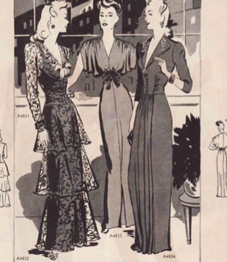 Vintage Sewing Pattern Catalog Anne Adams Mail Order Etsy