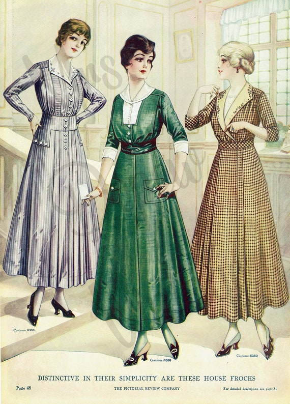 1930s Vintage McCall Fashion Book Fall 1939 Pattern Catalog Ebook