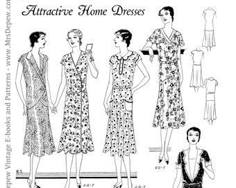 1930 年代のヴィンテージ ファッション サービス マガジン 1930