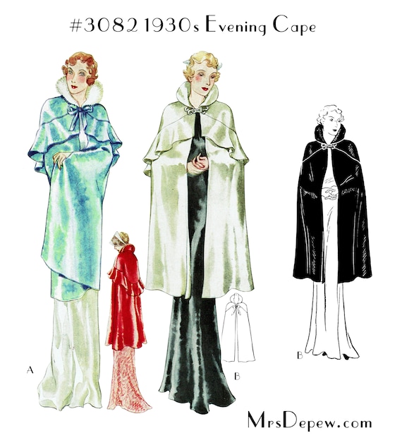 Vintage Sewing Pattern Ladies' 1930s 