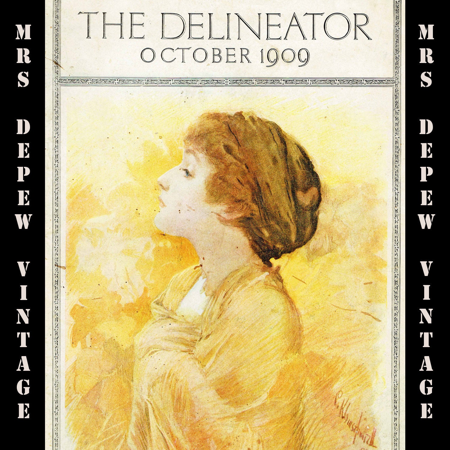 Vintage Sewing Pattern Advertisement Collection Delineator