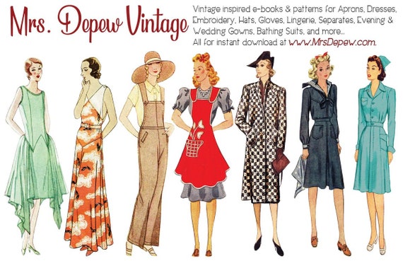 Vintage 1940s Fashion Dos and Don'ts for the Plump Girl Fashion