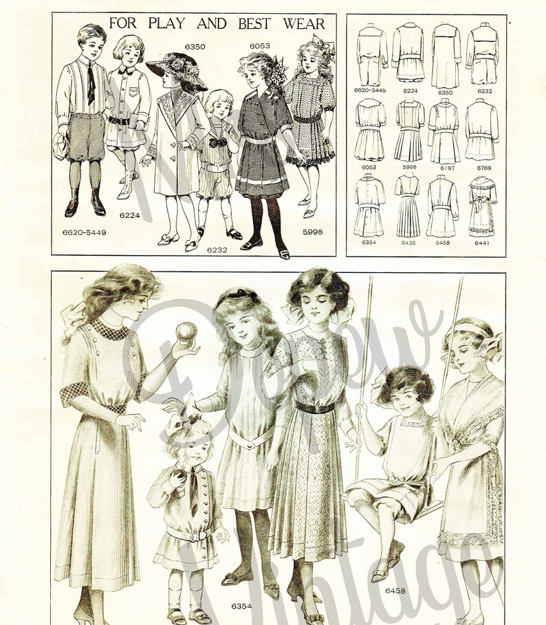 Vintage Sewing Pattern Ladies' Home Journal Counter Etsy