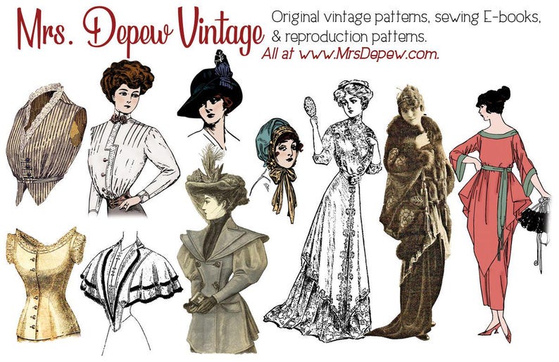 1913 Vintage Sewing Pattern 1910s Ladies Bust Supporter Brassiere Multisize Depew #2039 Paper Version image 7