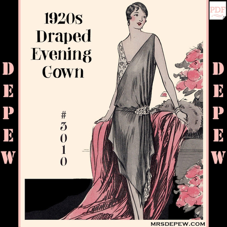 1920s Patterns - Vintage, Reproduction Sewing Patterns