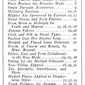 Vintage Sewing Autumn 1925 Fashion Service Magazine Dressmaking Ebook Featuring Hats & Dresses INSTANT DOWNLOAD image 5