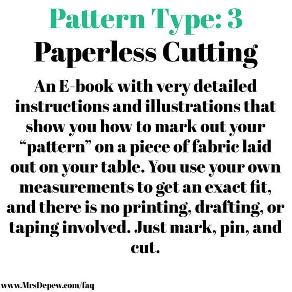 Vintage Sewing Pattern Instructions 1920s Flapper Easy One Piece