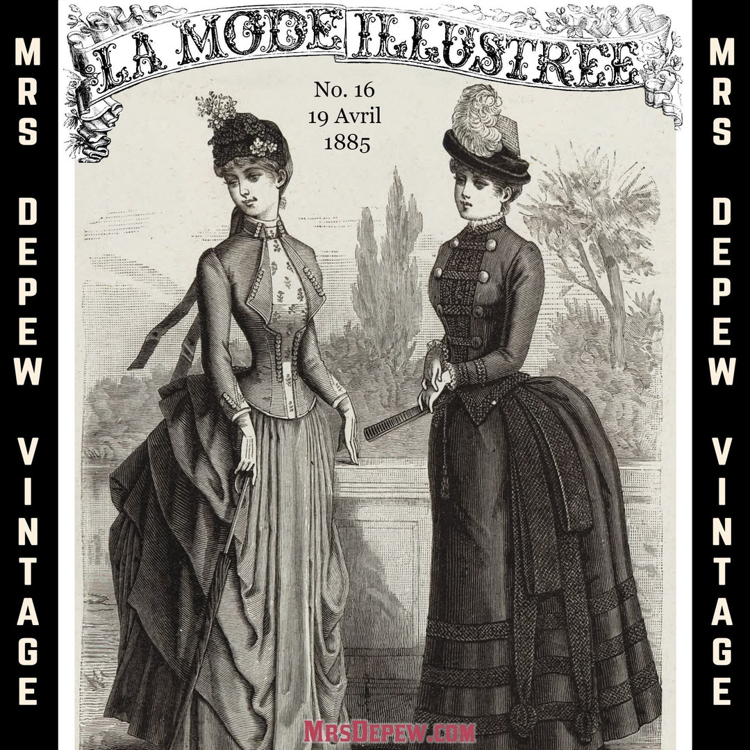 Adèle-Anaïs Toudouze | No. 51 from La Mode Illustrée | The