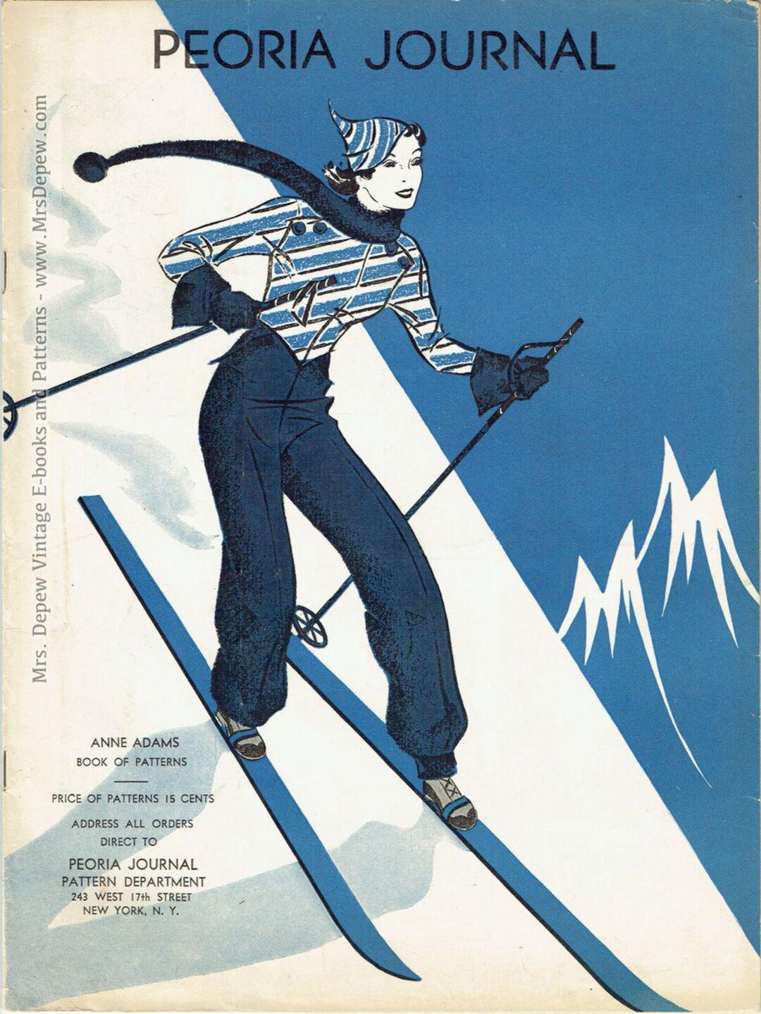 Rare Vintage Original 1930s Anne Adams Mail Order Catalog Booklet With