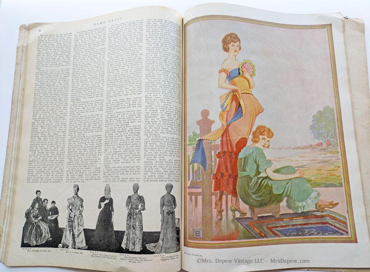 1920 Home Craft the American Woman's Handibook Magazine 1920s