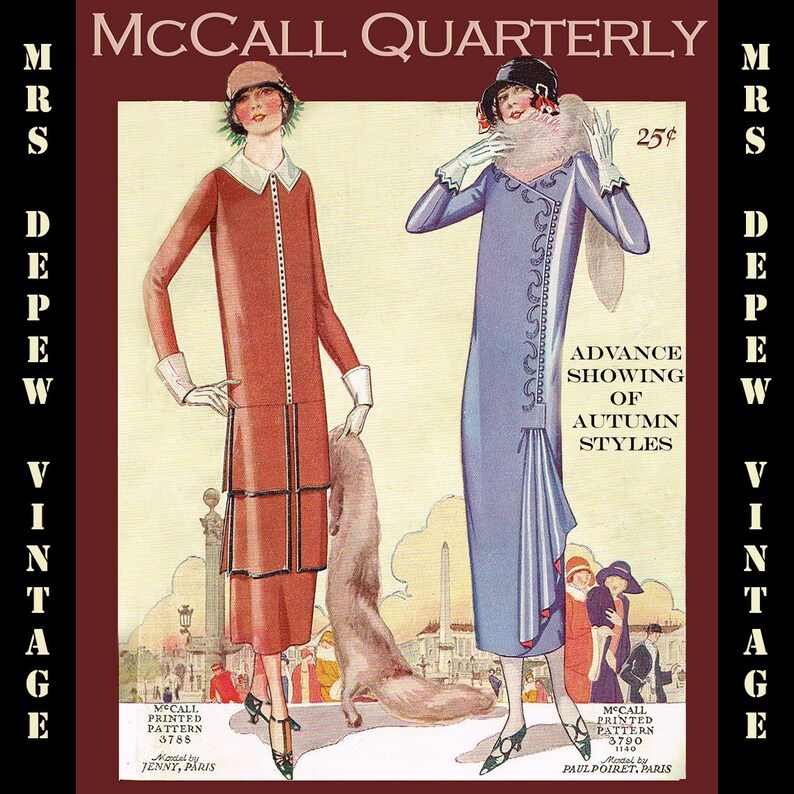 Vintage Sewing Pattern Catalog Booklet McCall Quarterly Fall Etsy