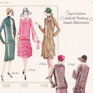 Vintage Sewing Pattern Catalog Booklet Mccall Quarterly Summer 1926 PDF ...