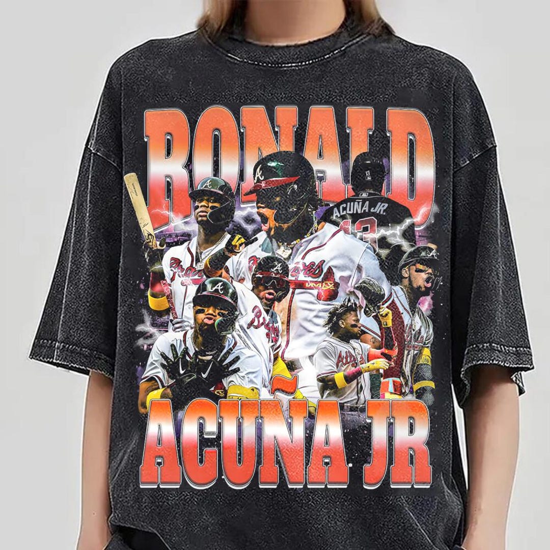 Decatur/atlanta Bootleg Store Ronald Acuna Bootleg Rap Style Unisex Tshirt, Baseball Game Outfit ...