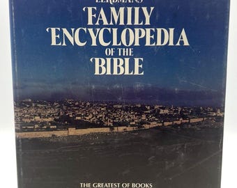 Eerdmans Family Encyclopedia of the Bible 1978 Hardcover Guideposts Vintage Christian Reference Book Theology Study Dictionary