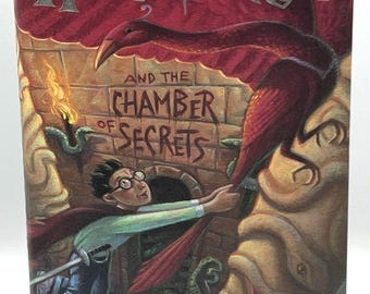 Harry Potter and the Chamber of Secrets 1st American Ed 14th Printing Hardcover Book with Dust Jacket 1999 Scholastic Collector
