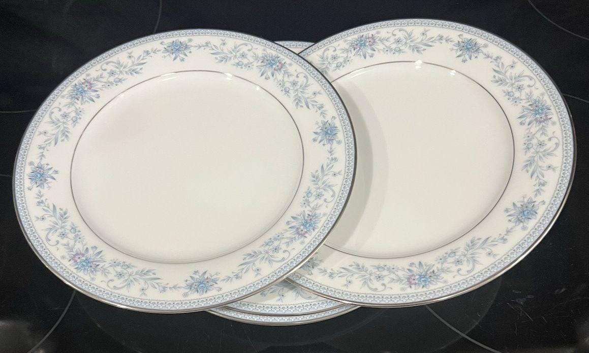 4 Inch Decorative Plates Set of 4 - Etsy