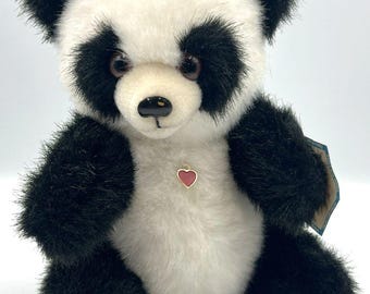 Berg Tiere mit Herz Taotao Panda Bear Austria 1984 Apollo Film 10" Rare Plush