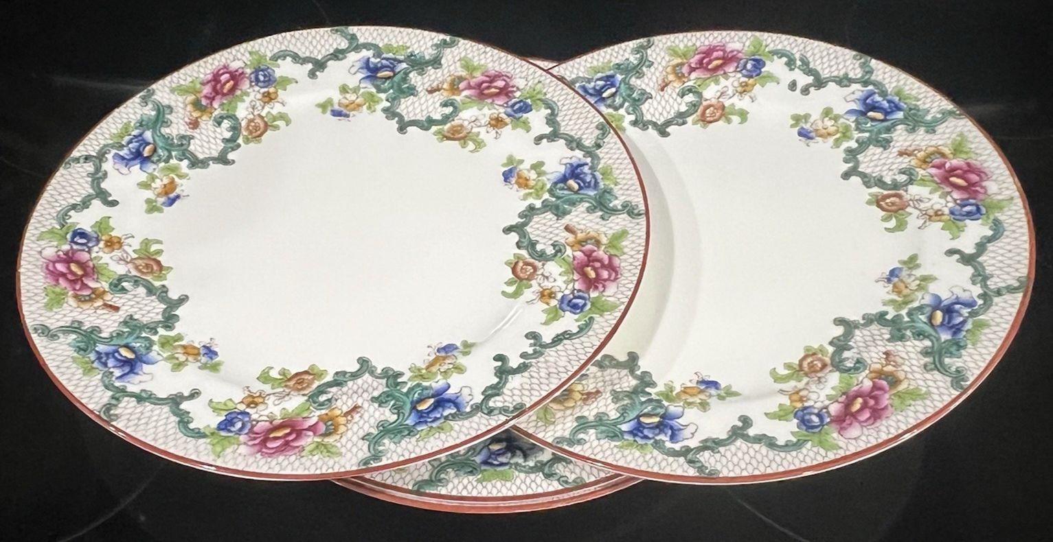 Antique Cauldon China - Etsy