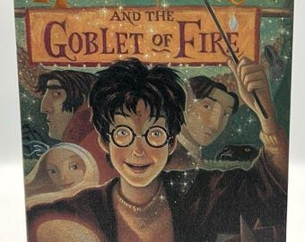 Harry Potter and the Goblet of Fire 1st American Ed 3rd Printing Hardcover Book 2000 Scholastic JK Rowling