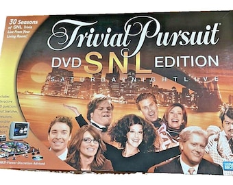 Complete 2004 Trivial Pursuit SNL Game DVD Edition Saturday Night Live OPEN Box