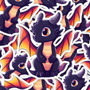 Cute Dragon Sticker, Dragon Sticker