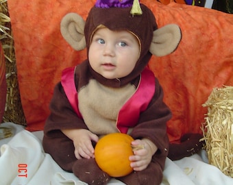 Abu Ready To Ship! Size 12 mos Monkey Costume from Aladdin - READY TO SHIP