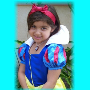SNOW WHITE size 3/4 Princess Costume - Custom Made to Order - Now with Free Shipping!