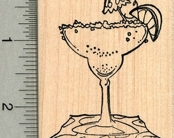 Margarita Stempel, Cocktail Serie J34619 Auf Holz montiert