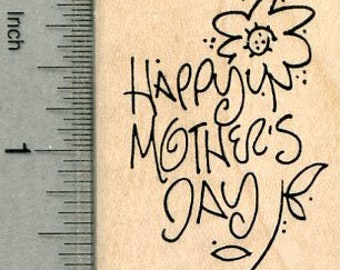 Happy Mother's Day Rubber Stamp G21509