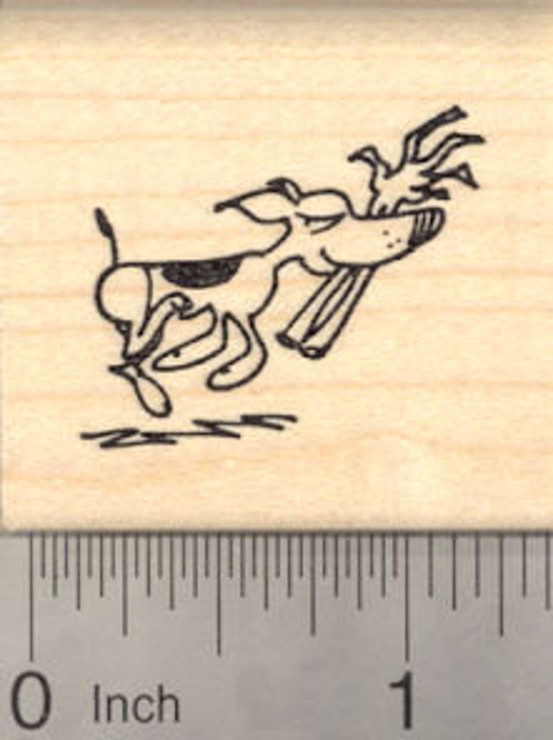 Halloween Hund Stempel Abrufen von Skelett Arm D224148 Holz Etsy